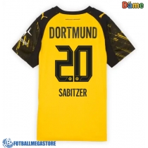 Fotballdrakt Dame Borussia Dortmund Marcel Sabitzer #20 Hjemmedrakt 2025-26 Kortermet